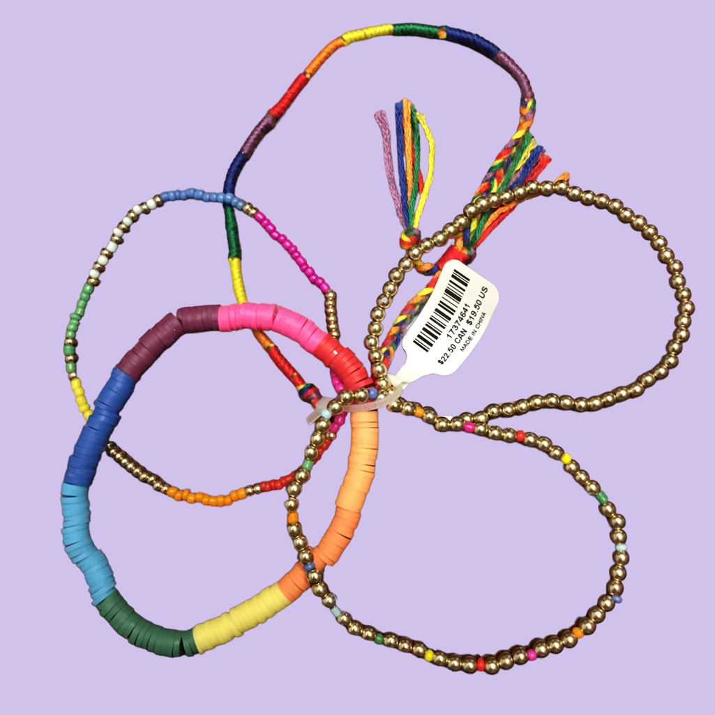 Colorful Torrid Stretch Bracelets, Nwt